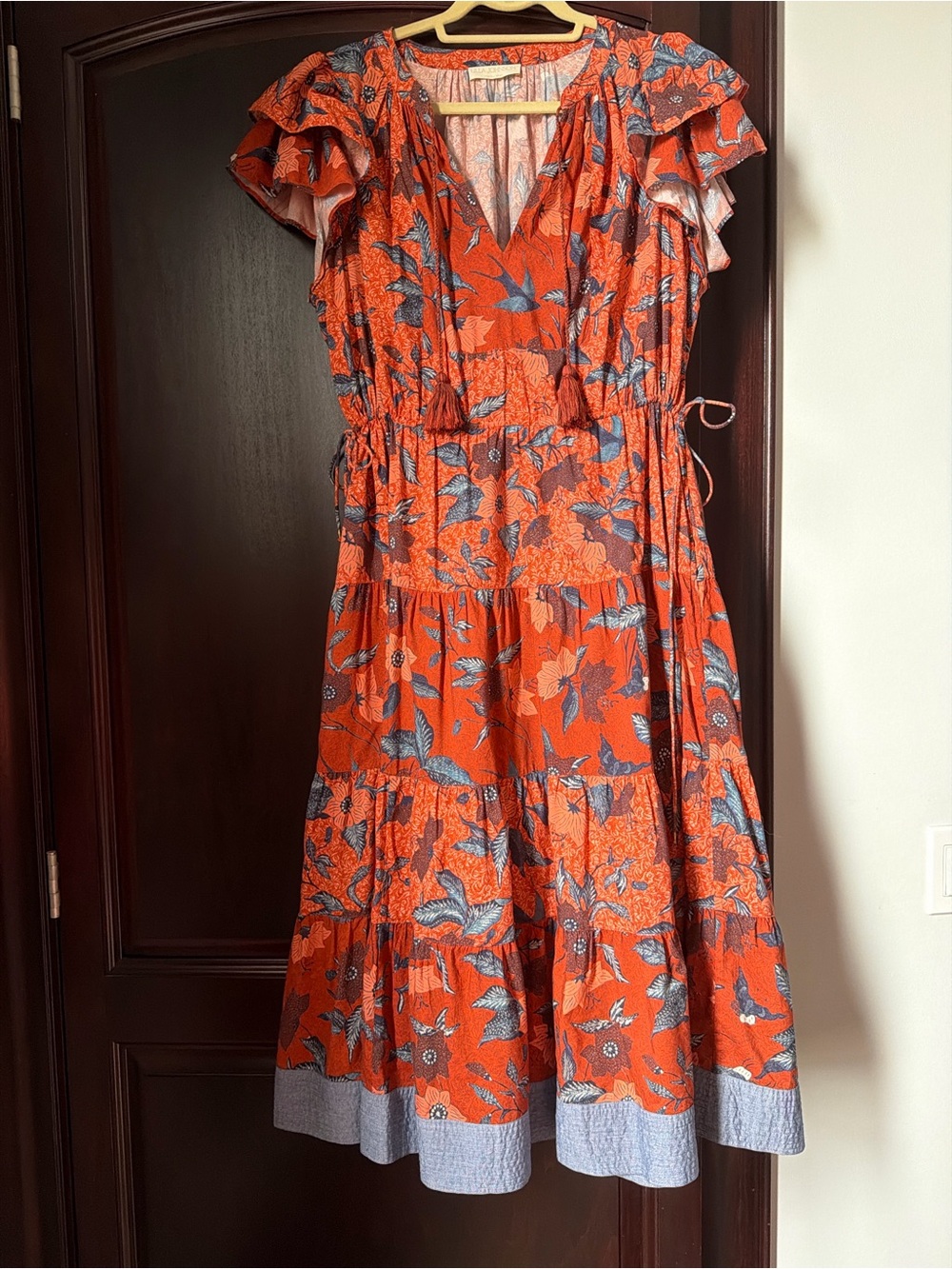 Ulla Johnson Ramona Floral Midi Dress